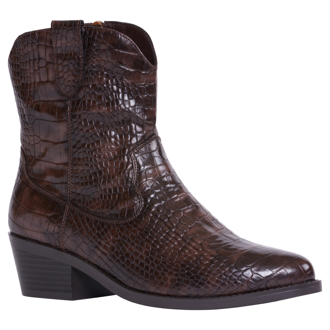 Women's Qakley Leopard Bootie