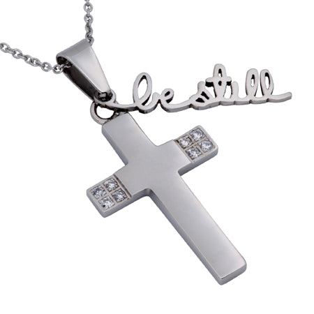 CZ Handwriting Necklace