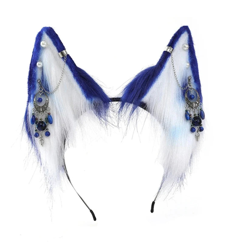 Decorative Fox Ears Headband (Colors)