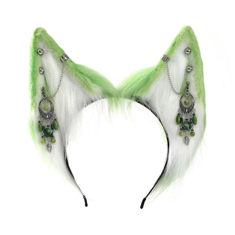Decorative Fox Ears Headband (Colors)