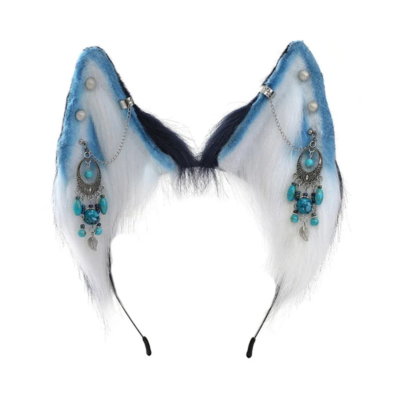 Decorative Fox Ears Headband (Colors)