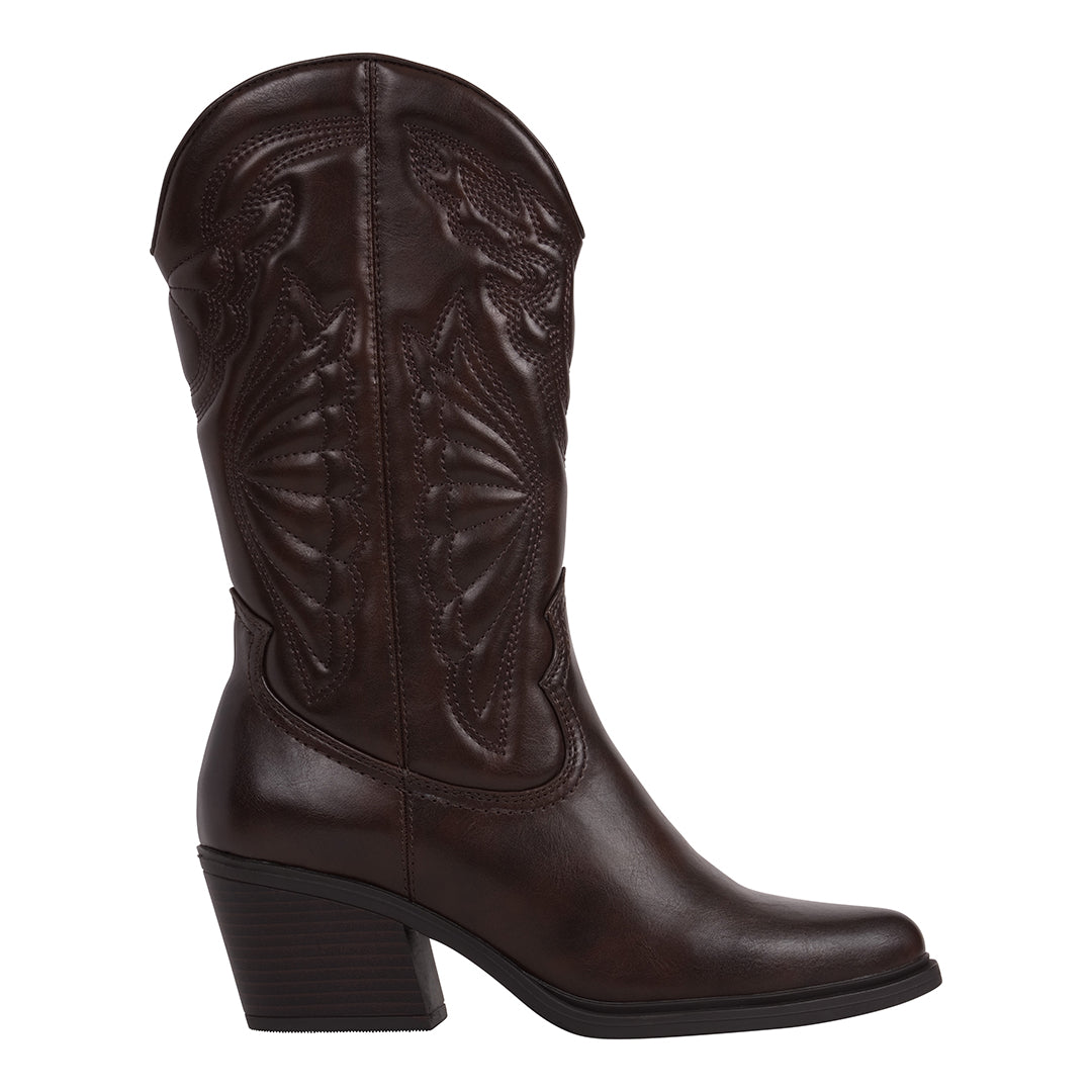 Women's Savannah Dark Brown Booties