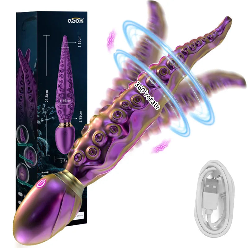 Deep Sea Thrill – 10-Mode Octopus G-Spot Vibrator