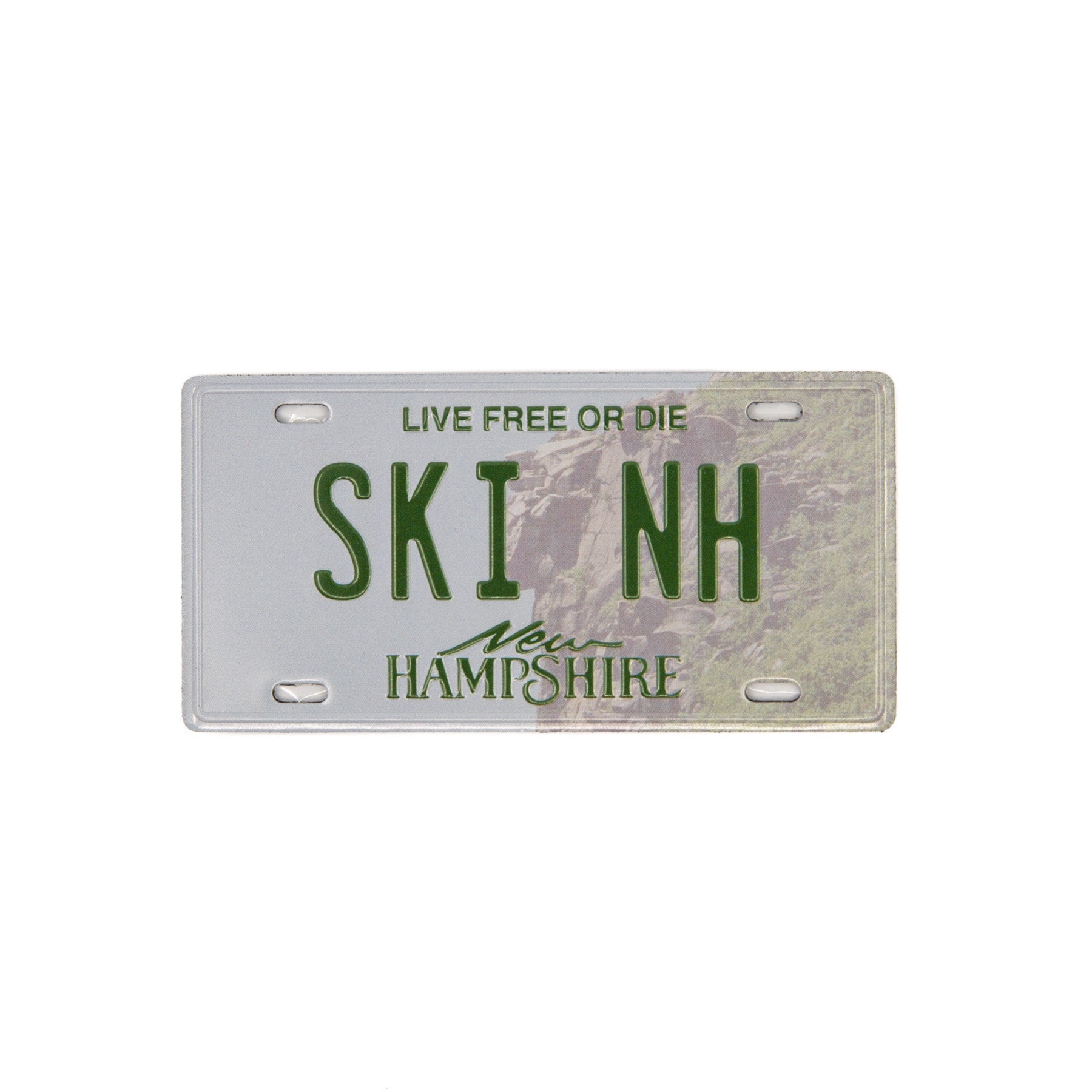 SKI NH - New Hampshire License Plate Magnet