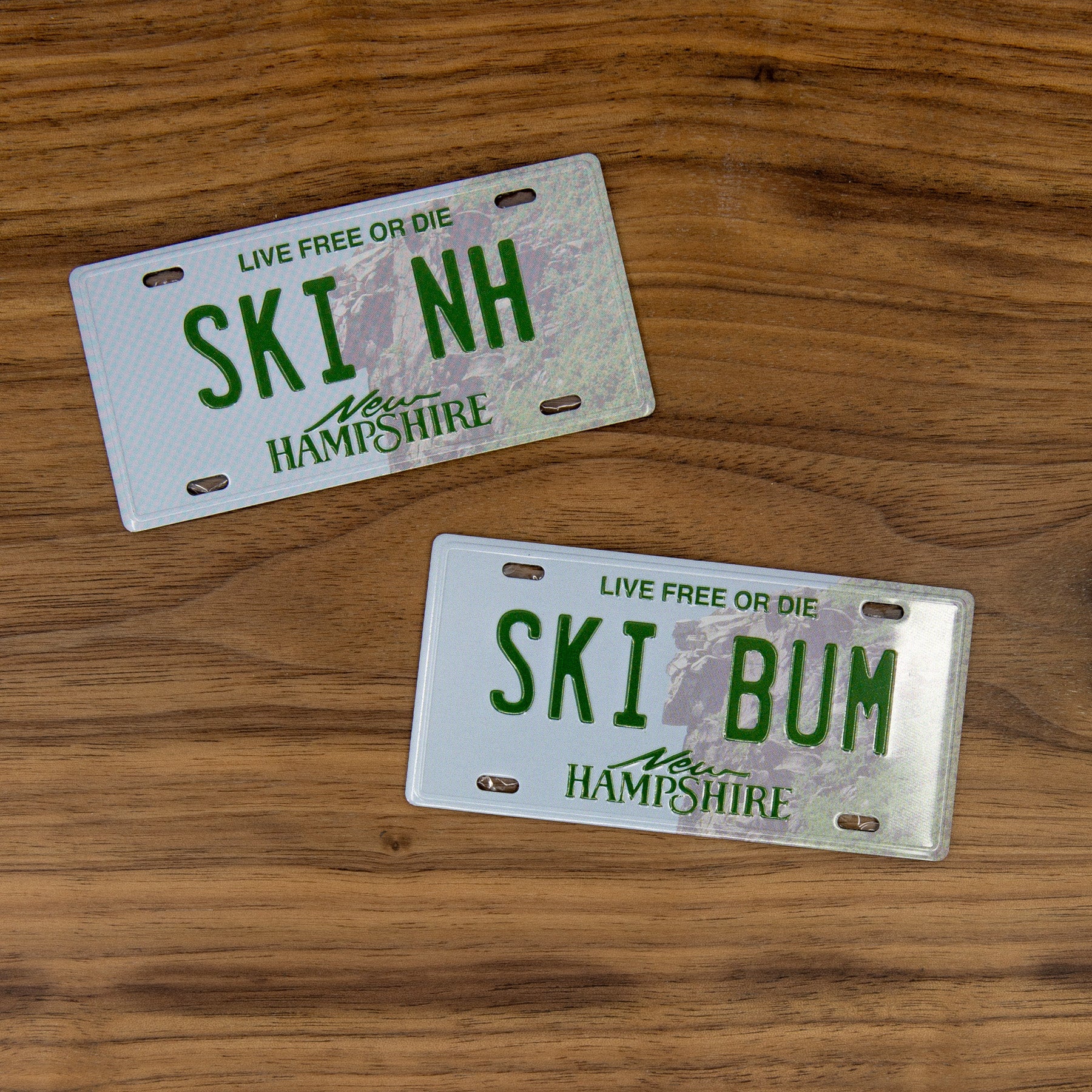 SKI NH - New Hampshire License Plate Magnet