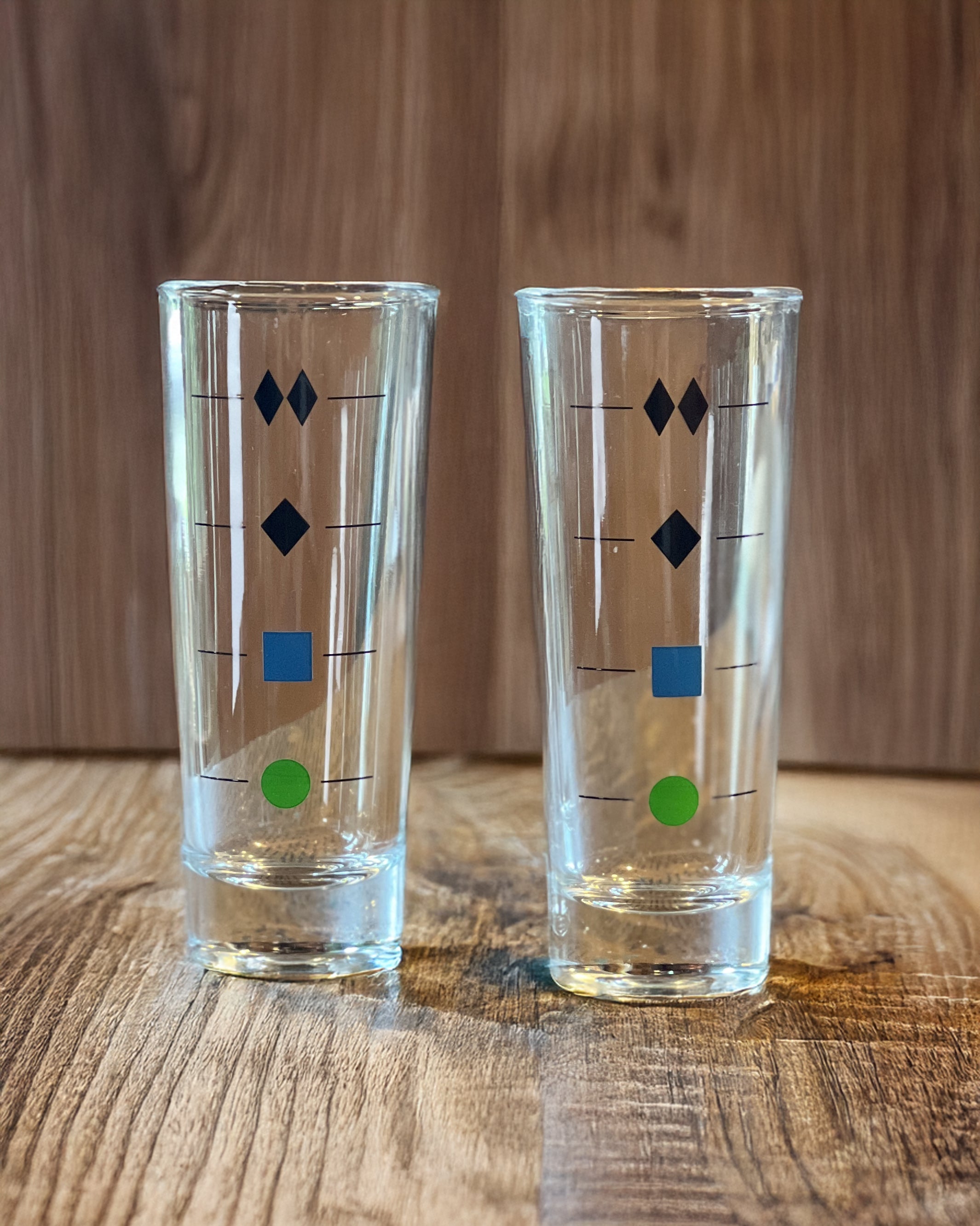 Trail Sign Shot Glasses (Set of 2)
