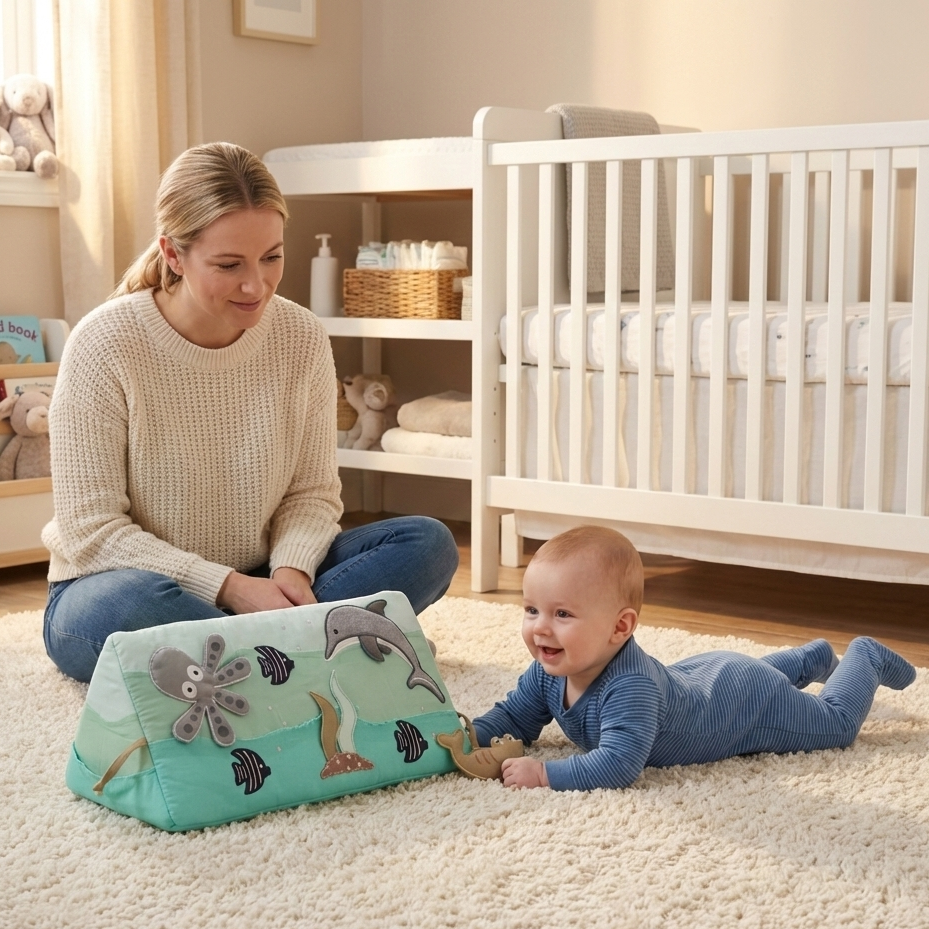 Under the sea tummy time toy