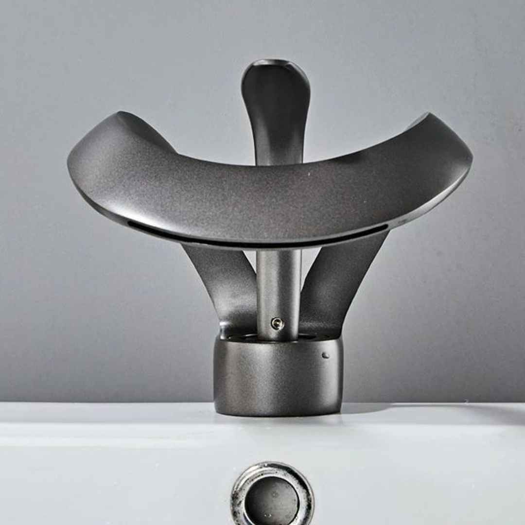 The Versailles Single-Hole, Single-Handle Luxury Waterfall Bathroom Faucet