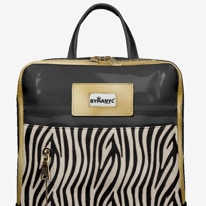 Vegan Urban Laptop Backpack 16” | BYMANYC ® New York Skyline Flow