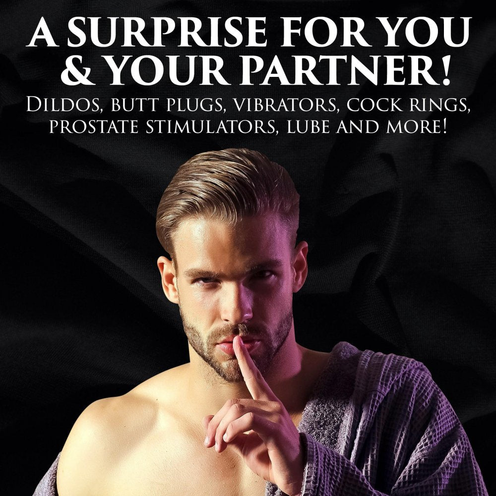 Male Sex Toy Mystery Box Medium | $70+ Value