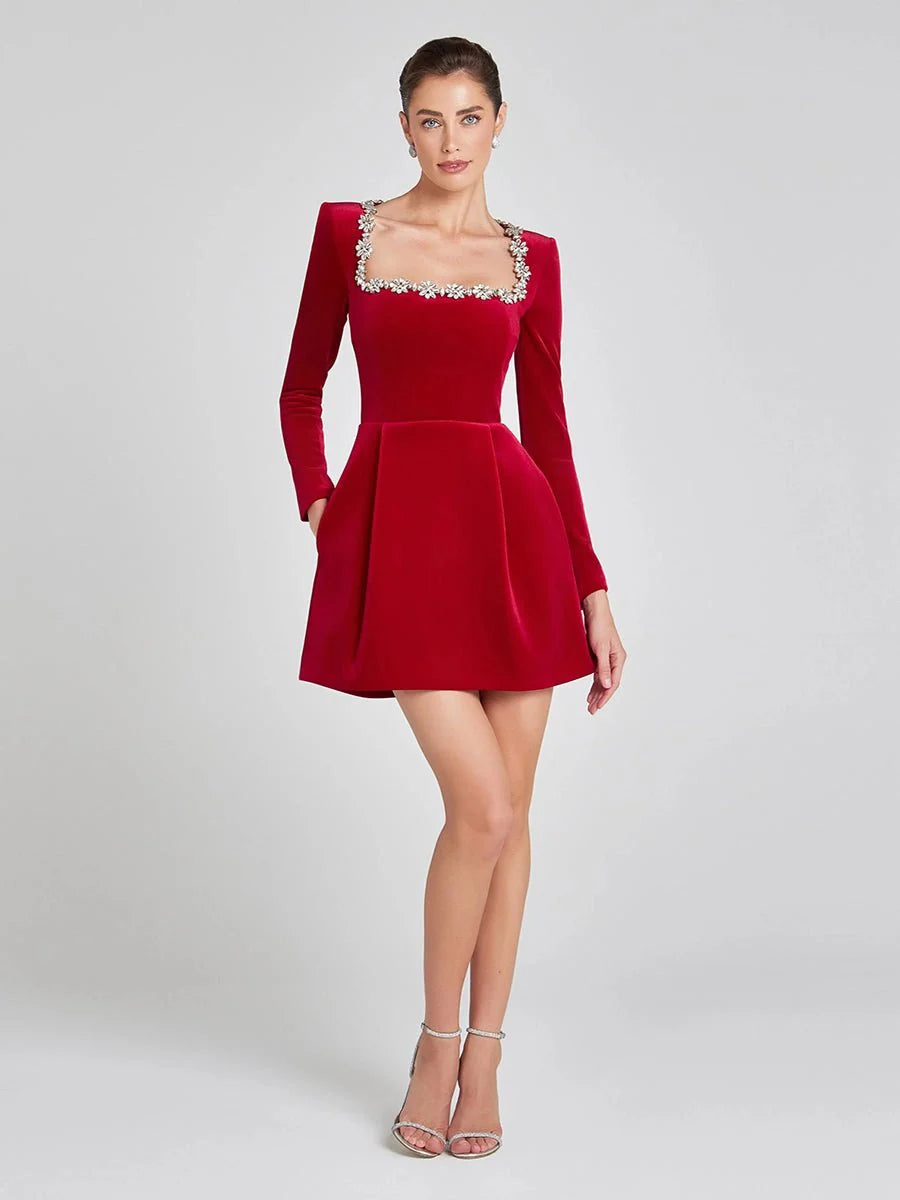 Aila Christmas Dress: Festive Holiday Style