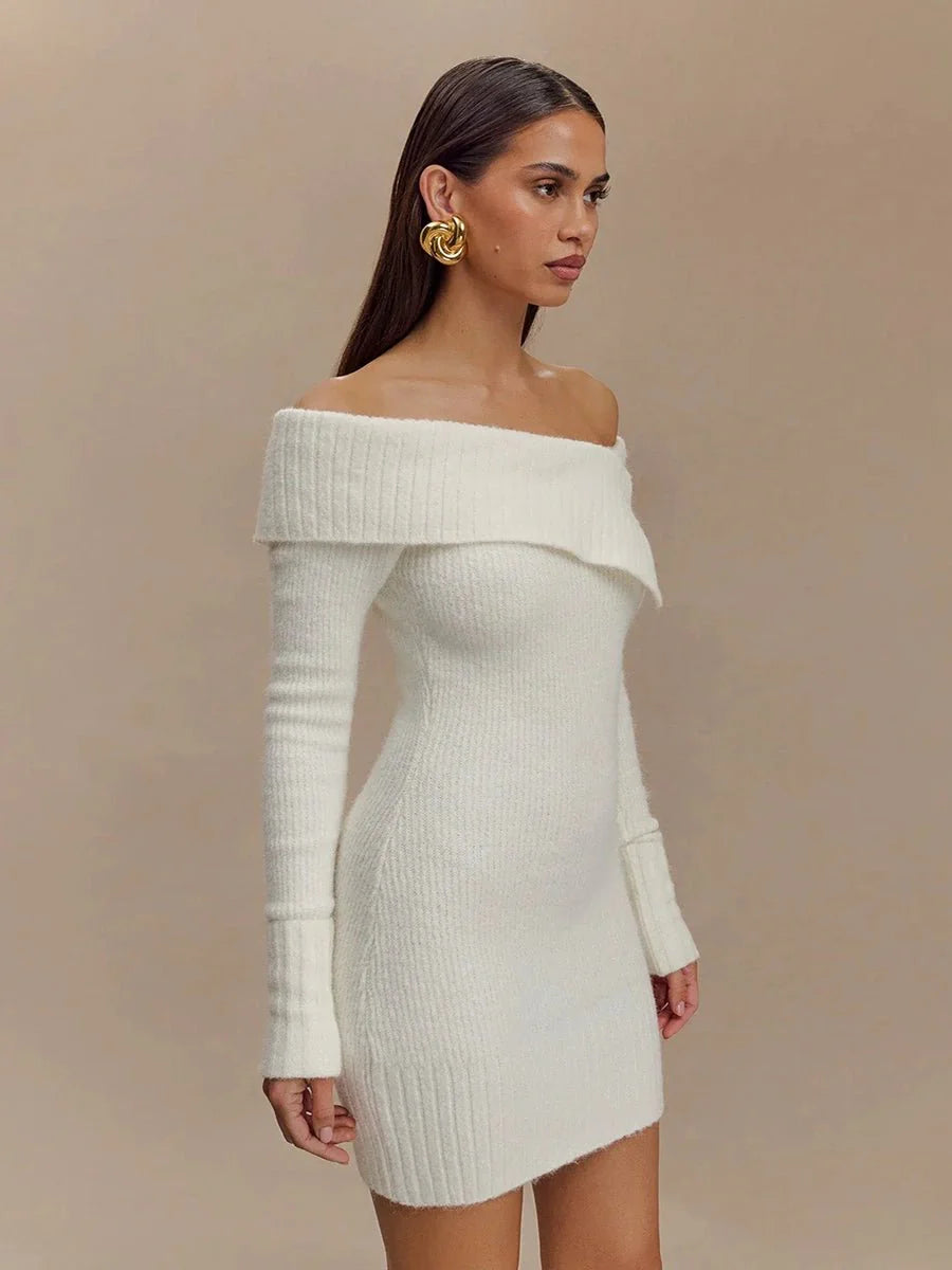 Aliza Dress Sweater Long Sleeved