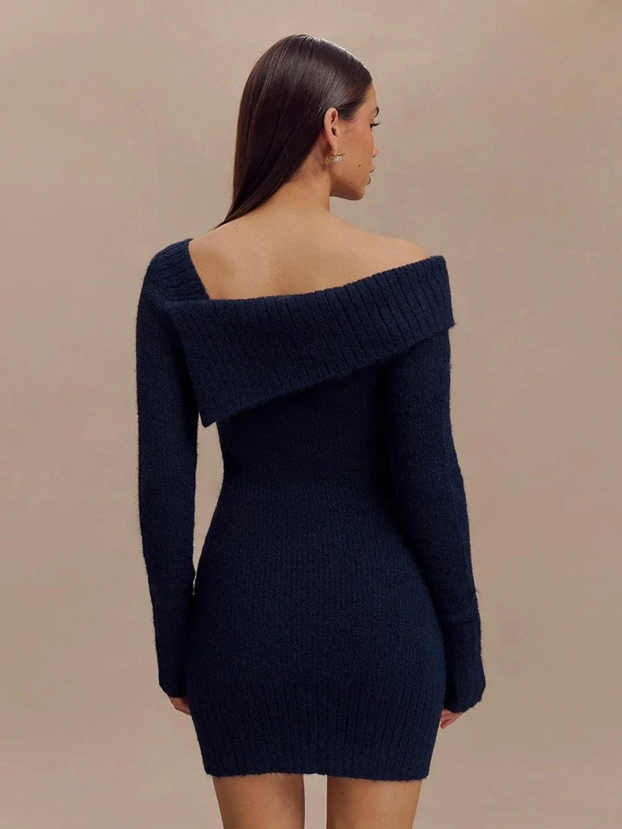 Aliza Dress Sweater Long Sleeved