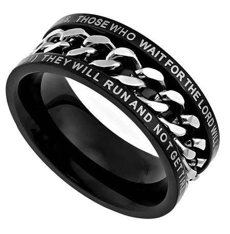 Black Chain Ring