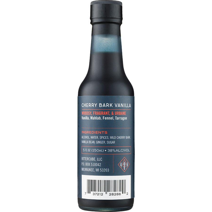 BITTERCUBE Cherry Bark Vanilla Bitters - 5 oz