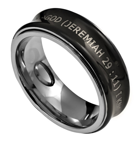 Black Spinner Ring