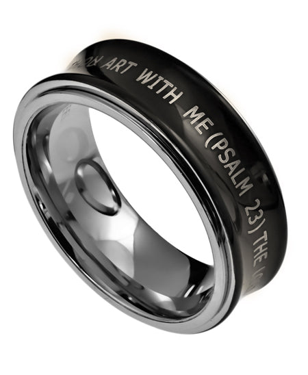 Black Spinner Ring