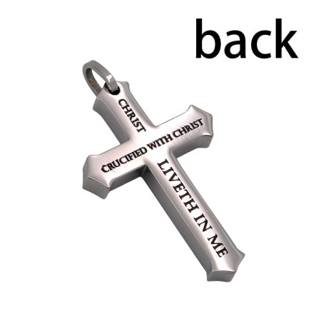 Crucified Cross Necklace