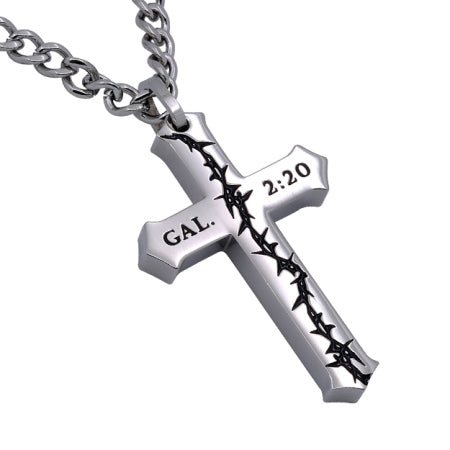 Crucified Cross Necklace