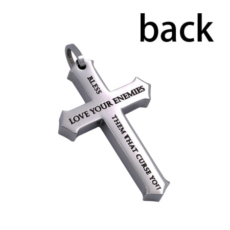 Crucified Cross Necklace