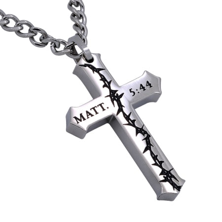Crucified Cross Necklace