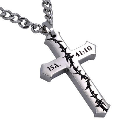 Crucified Cross Necklace