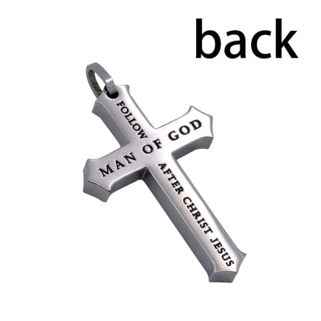 Crucified Cross Necklace