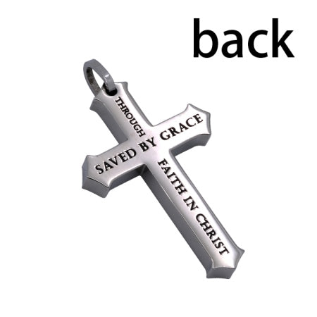 Crucified Cross Necklace