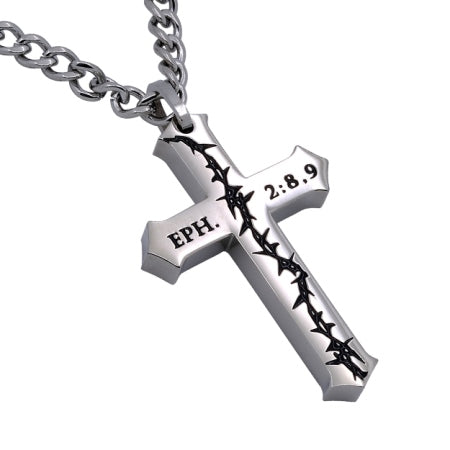Crucified Cross Necklace
