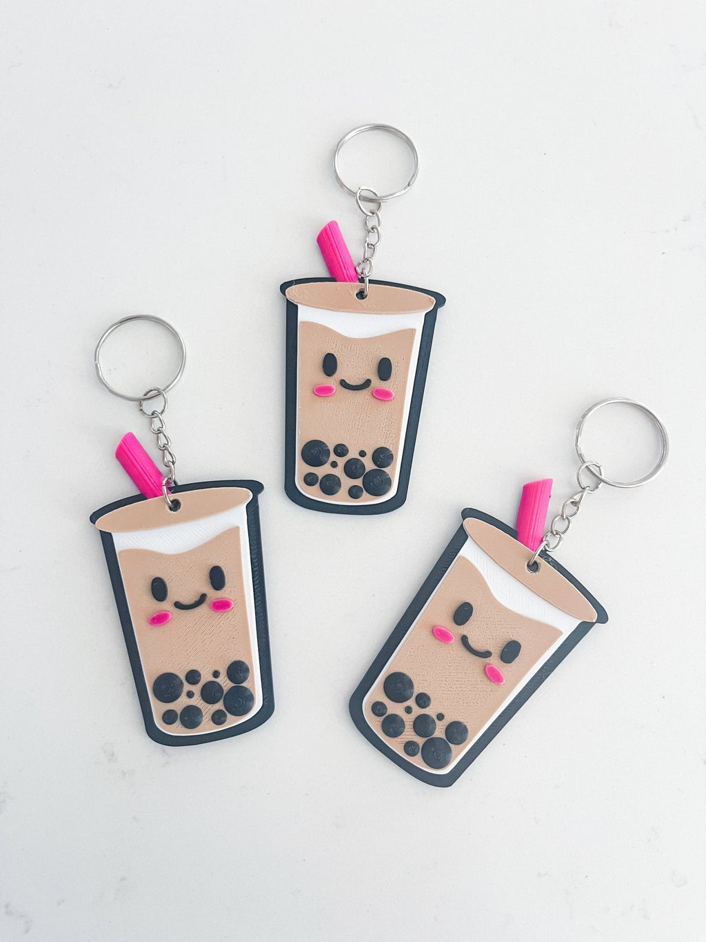 Cutie Kawaii Boba Keychain