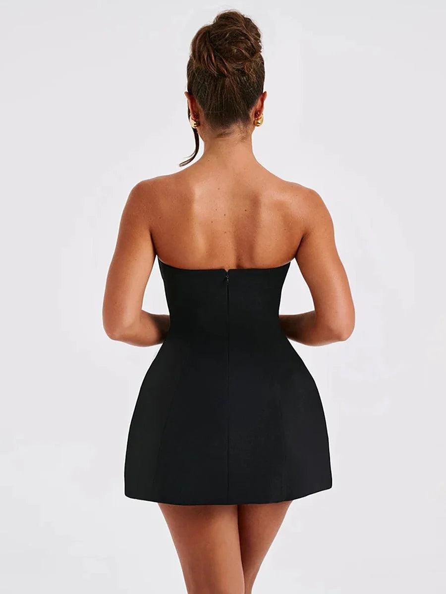 Daisy Summer Tube Dress - Floral Chic for Sunny Days!