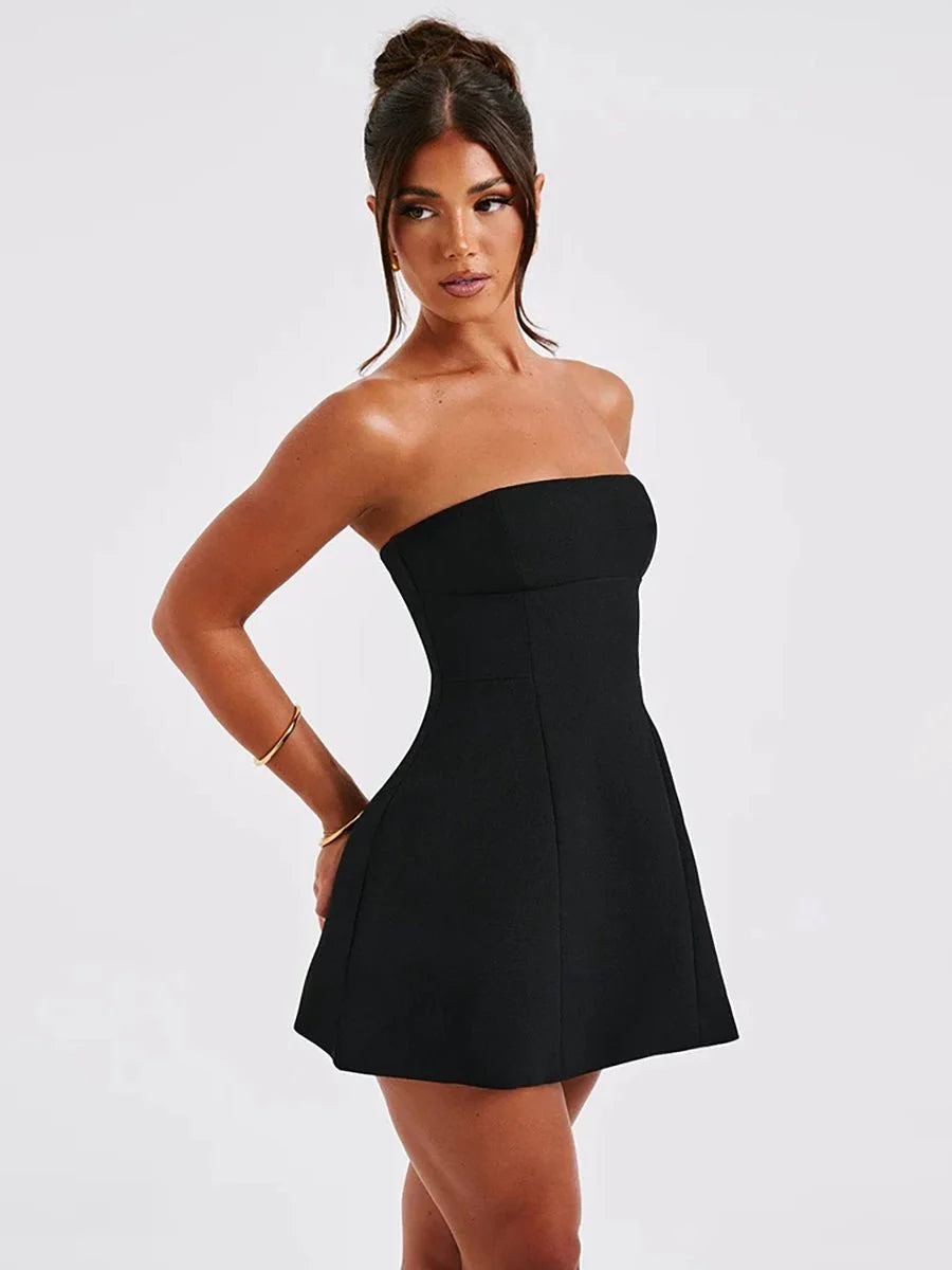 Daisy Summer Tube Dress - Floral Chic for Sunny Days!