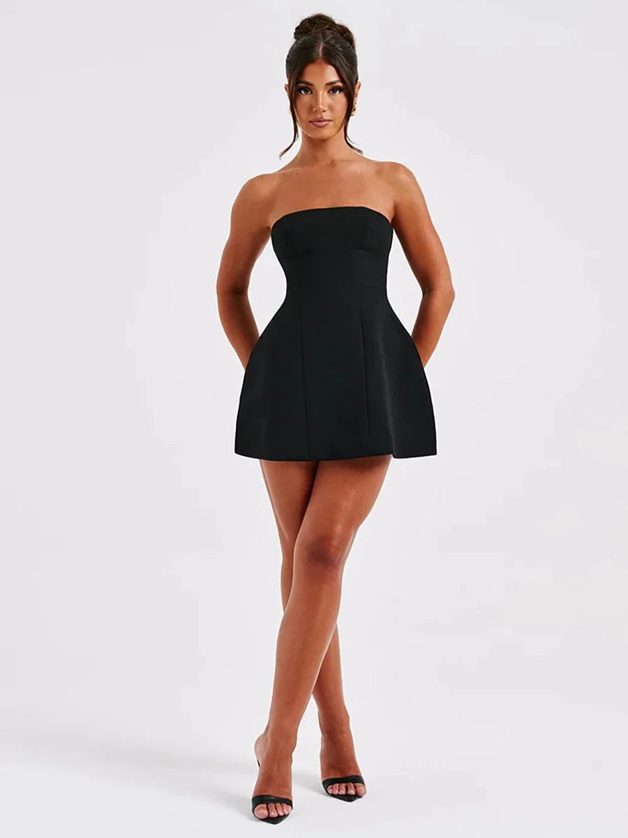 Daisy Summer Tube Dress - Floral Chic for Sunny Days!