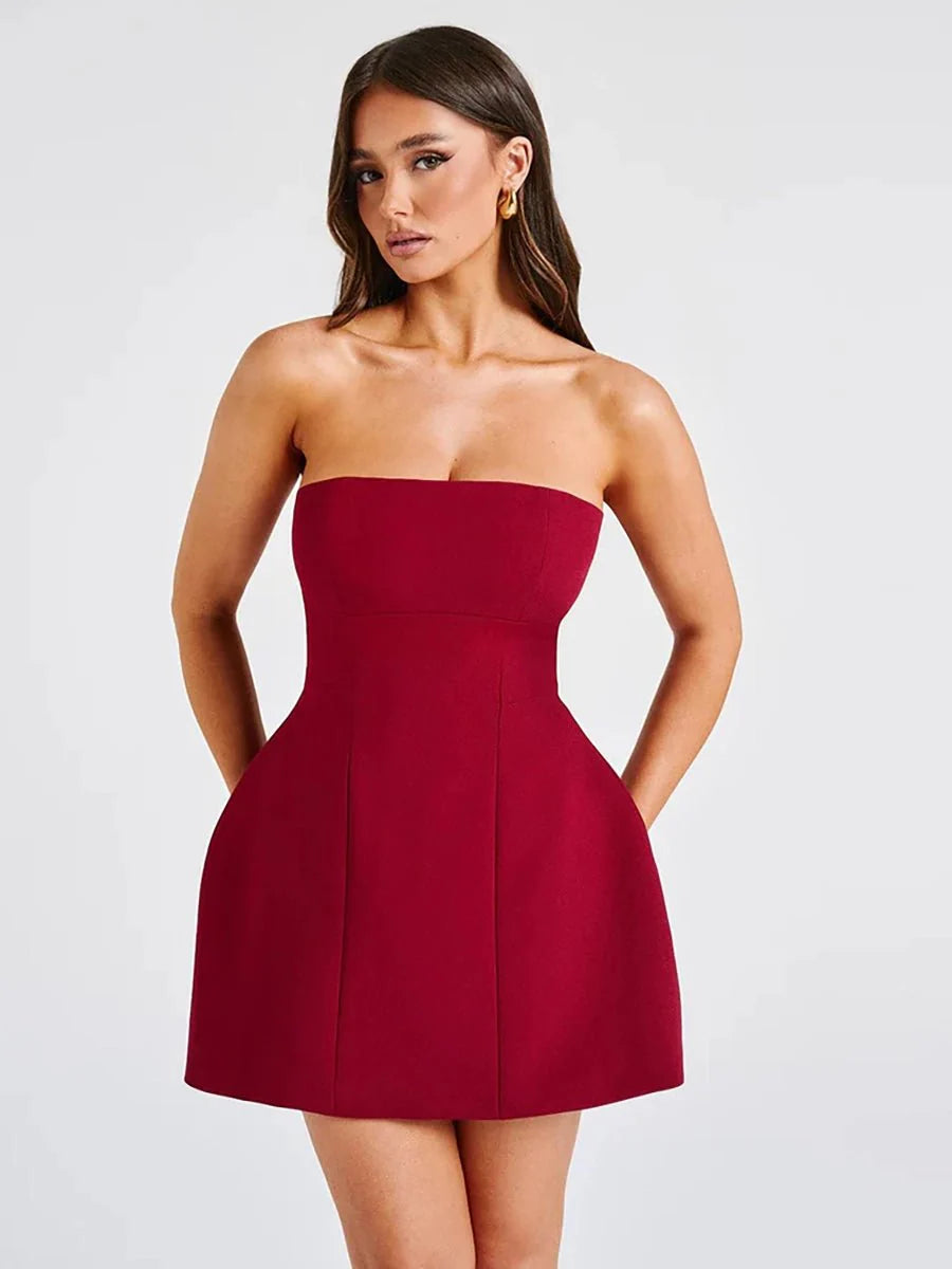 Daisy Summer Tube Dress - Floral Chic for Sunny Days!