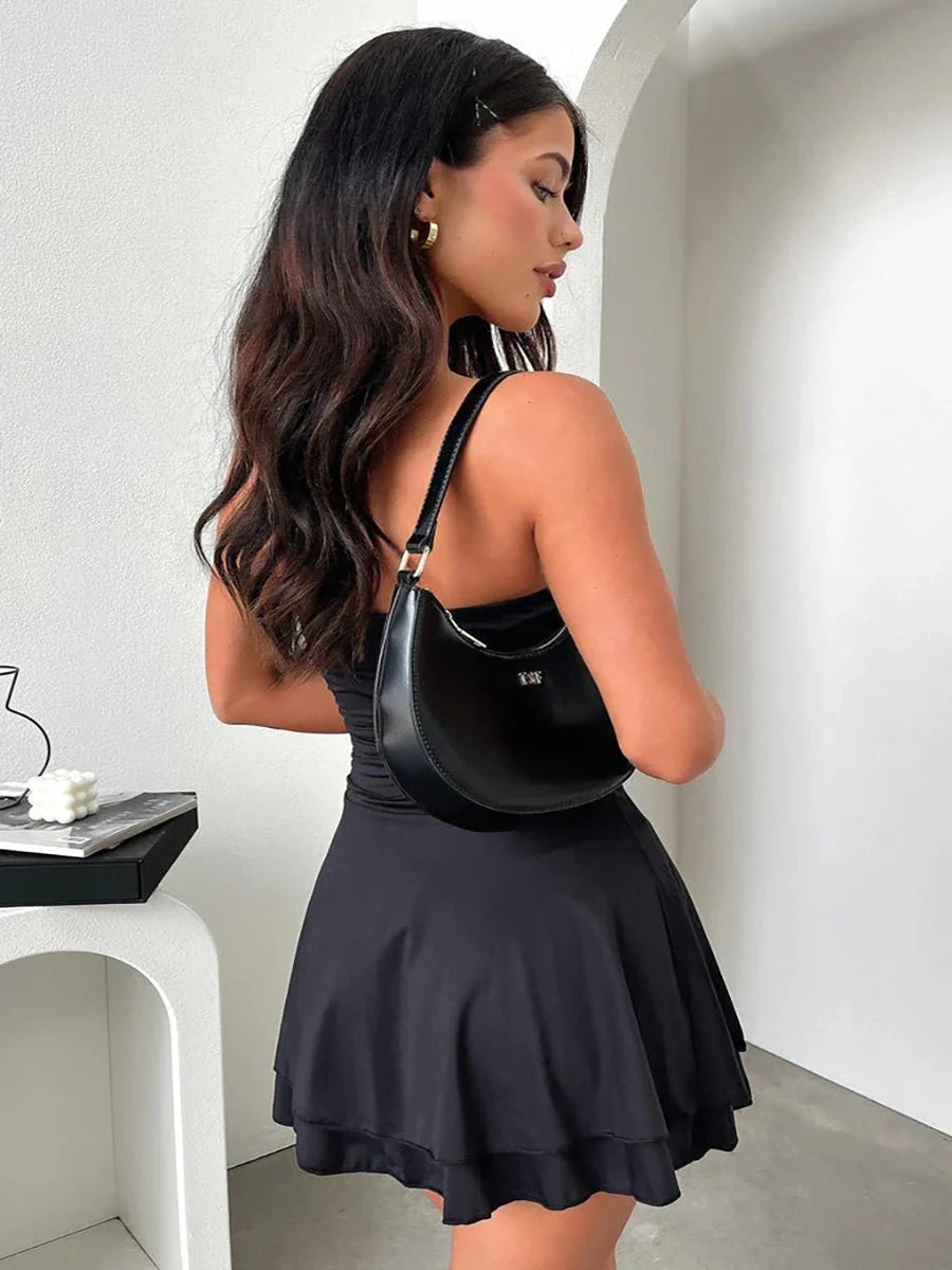 Daxten Tube-top Short Dress Summer