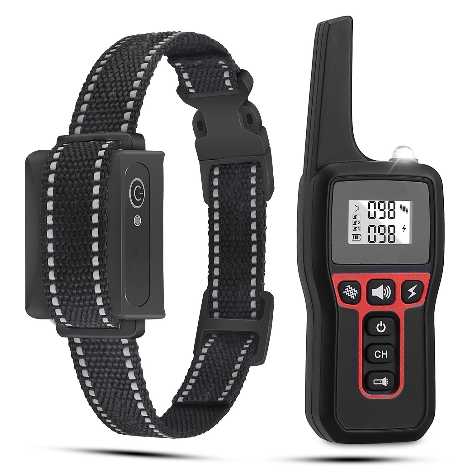Long-Range Dog Training Collar - 3280FT Waterproof with Vibration, Beep & Shock Features