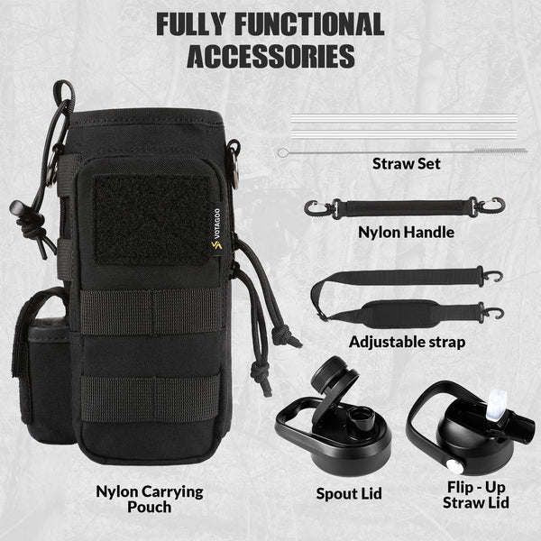 Tactical Water Bottle-32 Oz