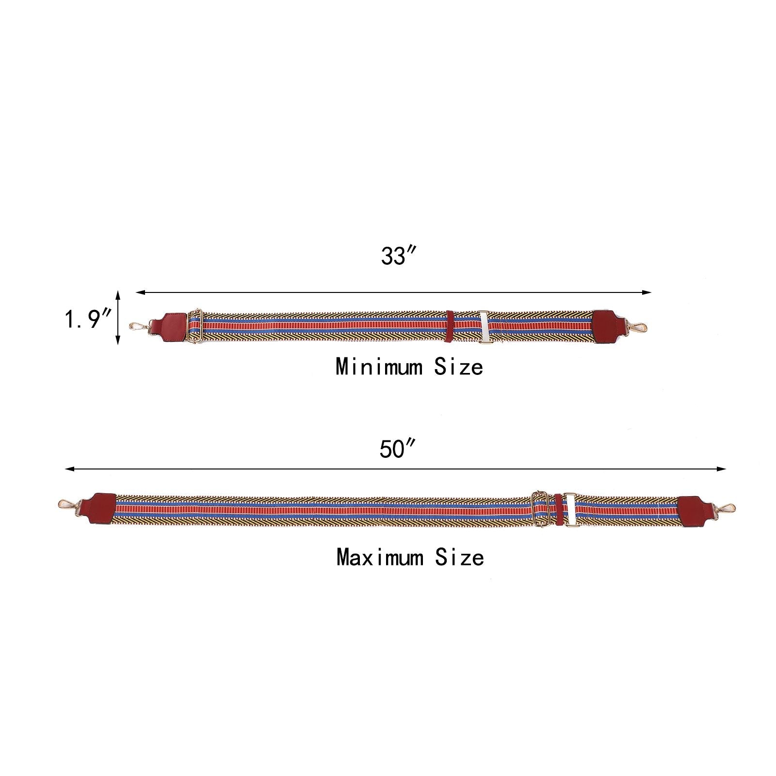 MKF Collection Naya Women Webbing Crossbody Strap by Mia K