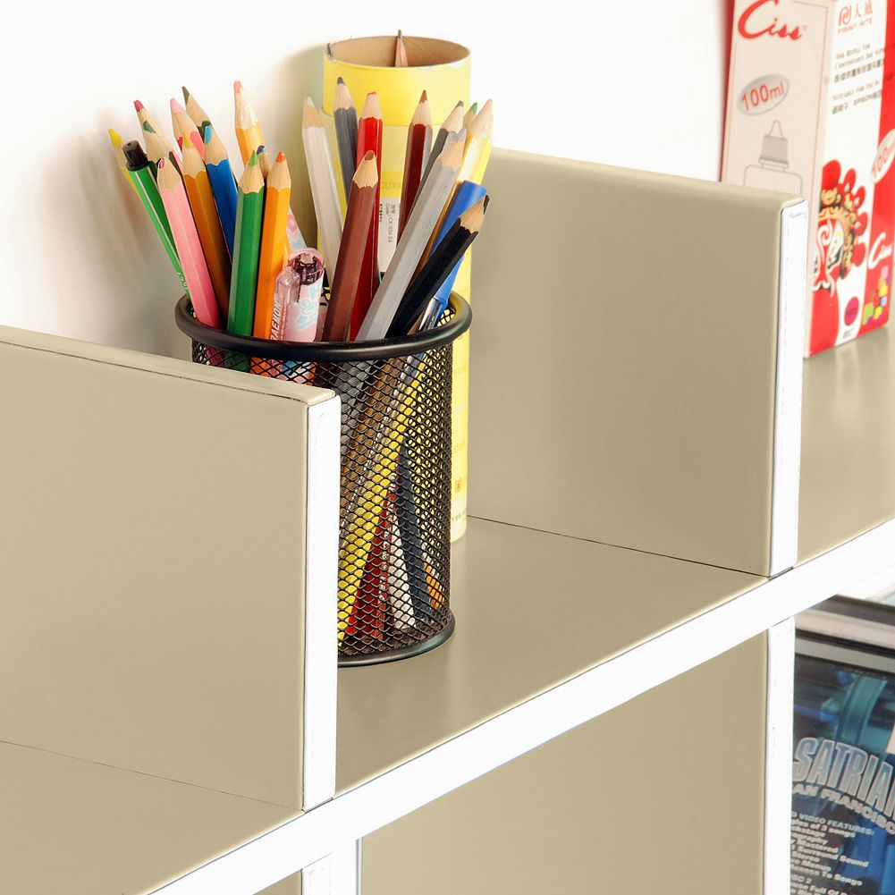 Trista - [Brief & Elegance-B] Leather Cross Type Shelve / Book Shelve / Floating Shelve (4 pcs)