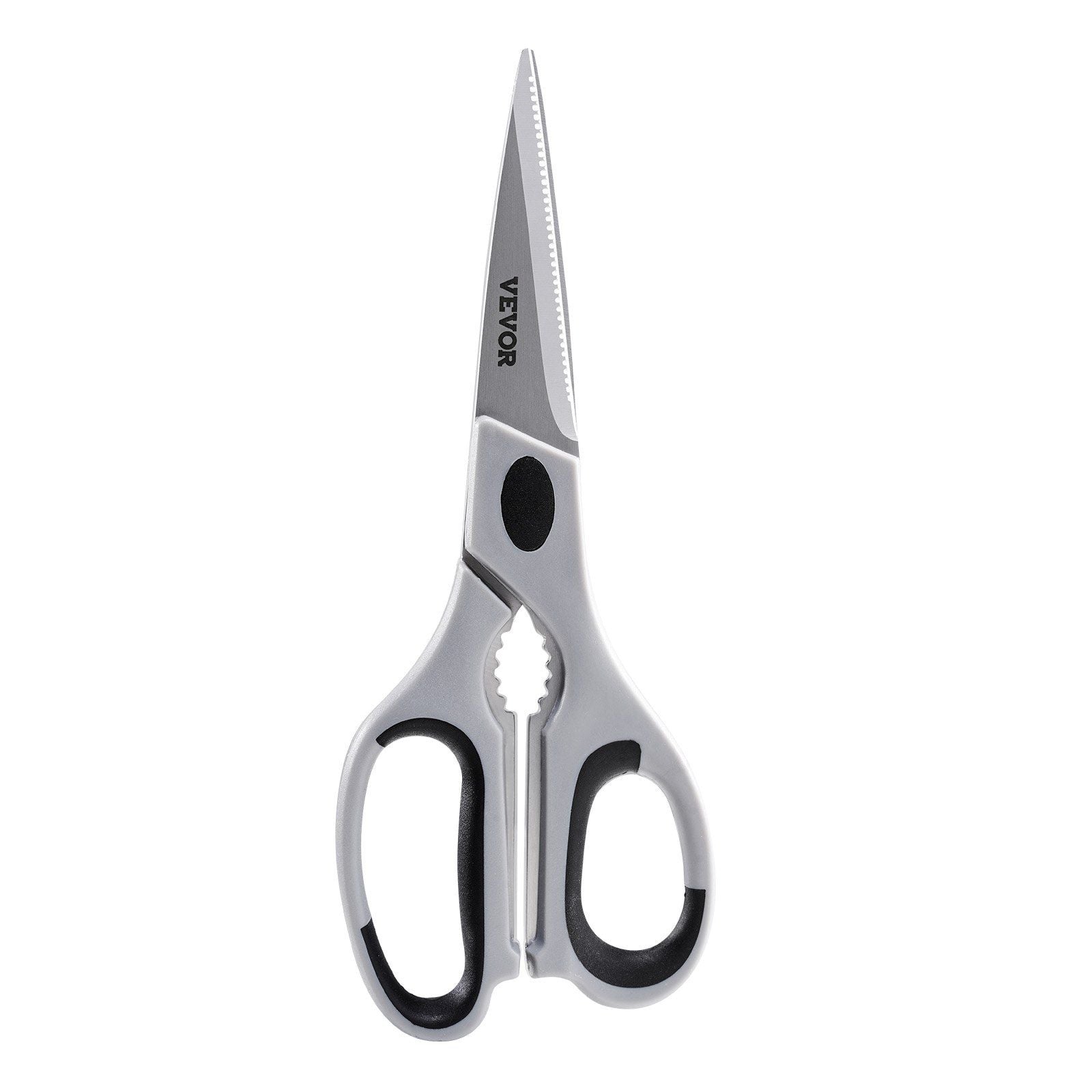 Kitchen Scissors Stainless Steel Kitchen Shears Protective Sheath Grey