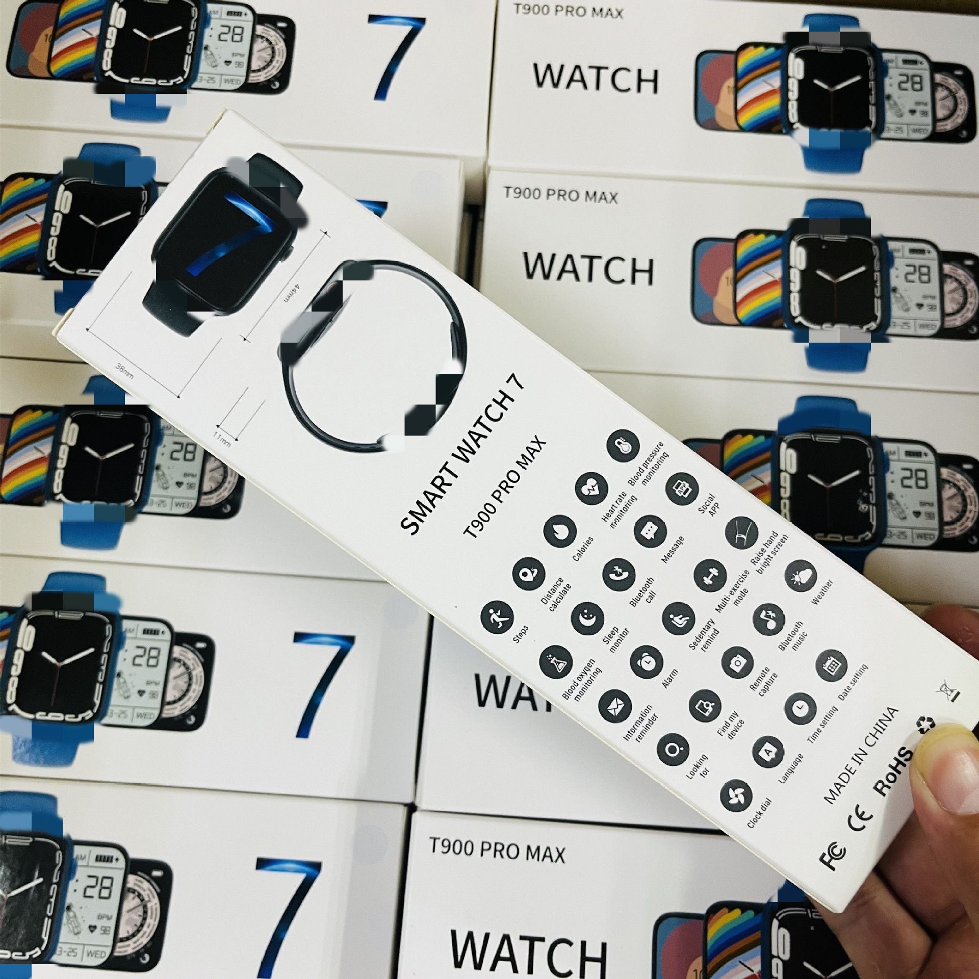 Smart Watch Dual Button Rotary HD Screen