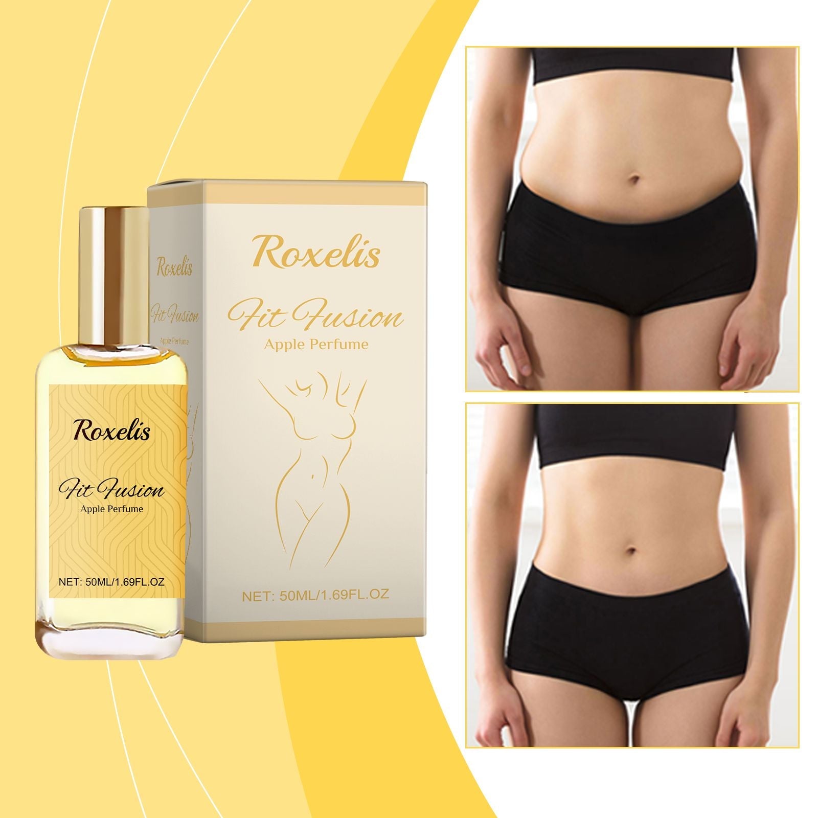 Roxelis Apple Perfume, Natural Fragrance Apple Fragrance Long-Lasting Fresh Vitality Meet Romantic Date Staying Perfume