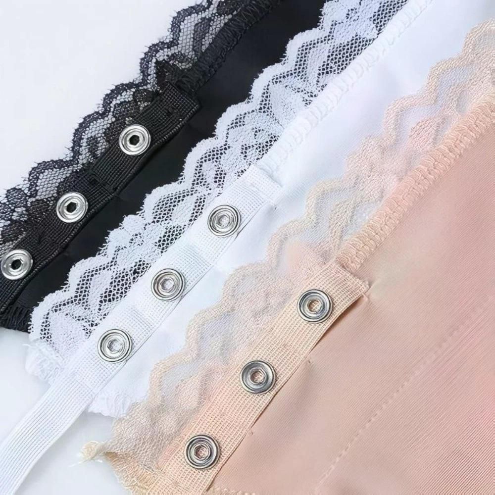 8 Pack Women Lace Cami Clip-on Mock Camisole Overlay Modesty Panel for Low-Cut Shirt