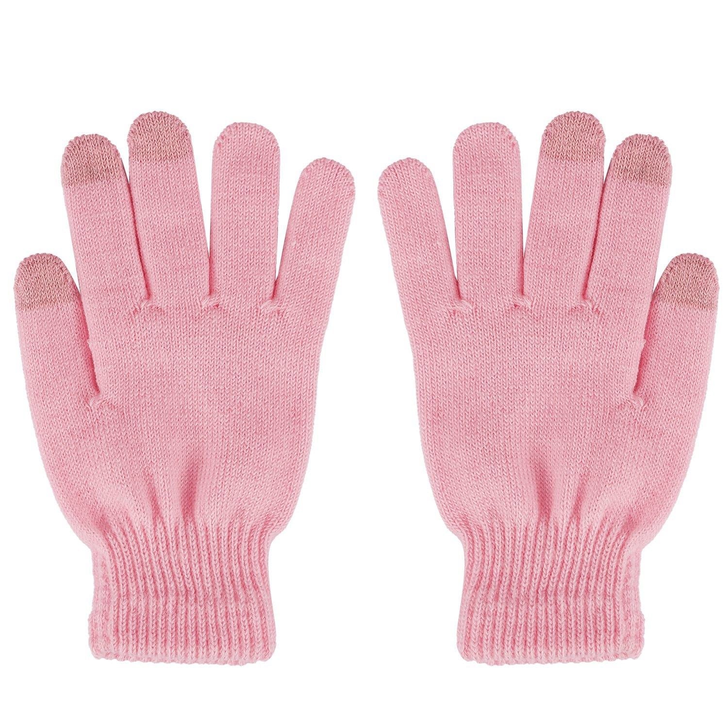 Unisex Winter Knit Gloves Touchscreen Outdoor Windproof Cycling Skiing Winter Warm Gloves