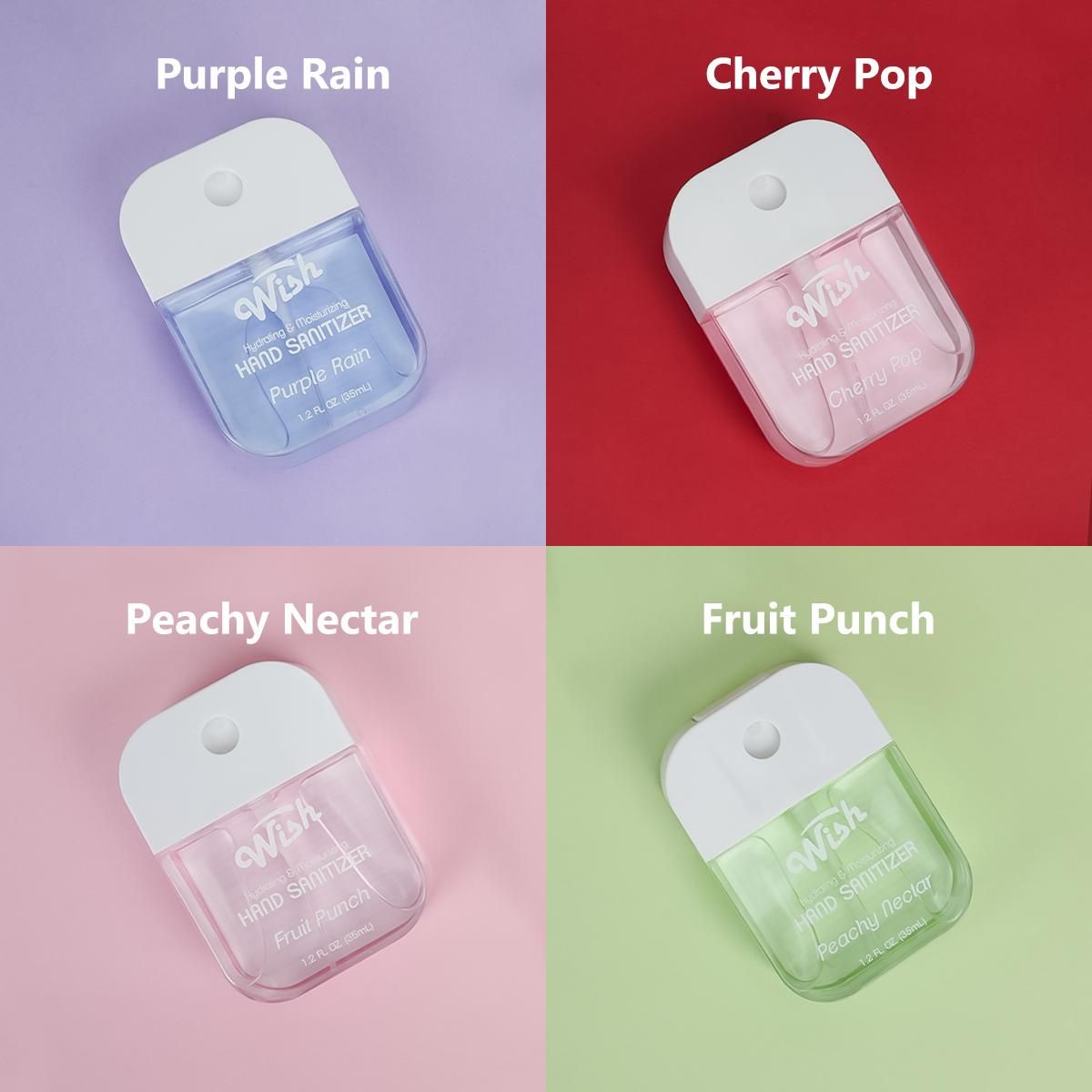 4pcs Hand Sanitizer Spray, Mini Travel Essential ltemsSpray Hand Sanitizer, Portable Aloe Vera HandPerfume Spray, HandsCleaning, And Delicately Scented. for Moisturizing Hand Fragrance Spray