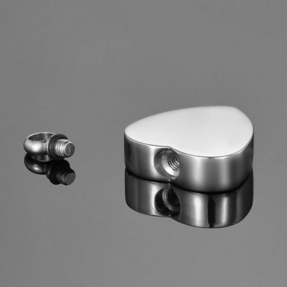 Heart-shaped Wing Urn Funeral Cremation Jewelry Necklace Pendant