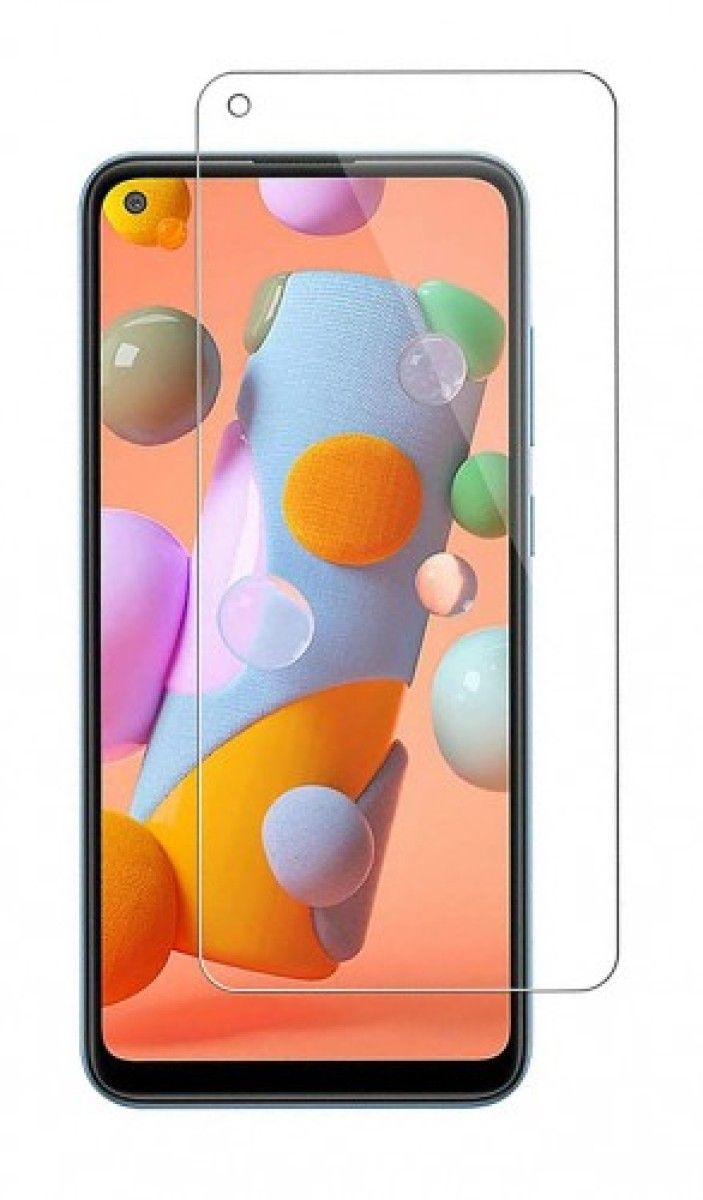 Base Premium Tempered Glass Screen Protector for Samsung A21 {Full Coverage}