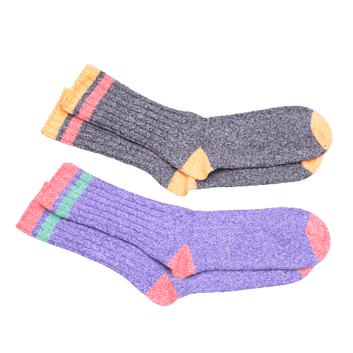 Men's Colorful Crew Socks for Hunting, Hiking, Outdoors