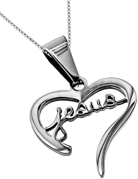 Handwriting Heart Necklace
