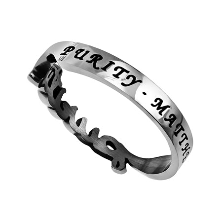 Hand Writing Ring
